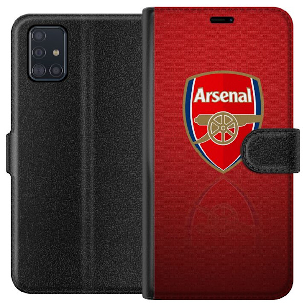 Samsung Galaxy A51 Tegnebogsetui Arsenal