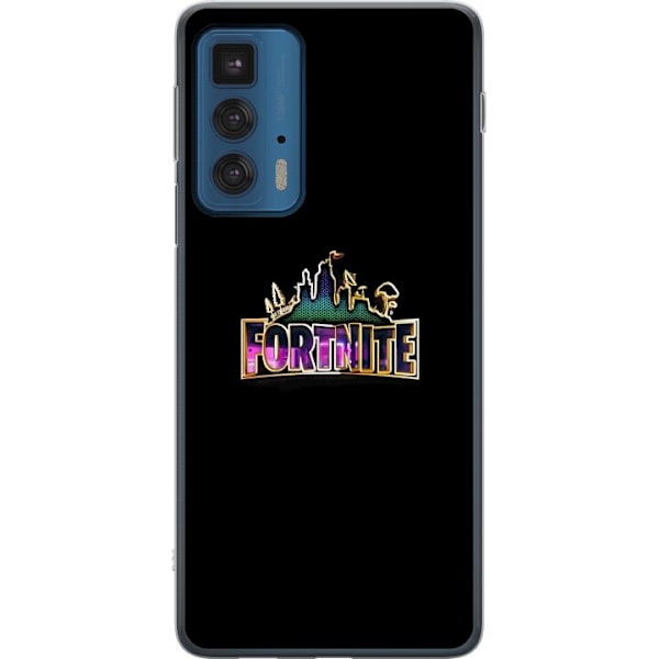 Motorola Edge 20 Pro Gennemsigtig cover Fortnite