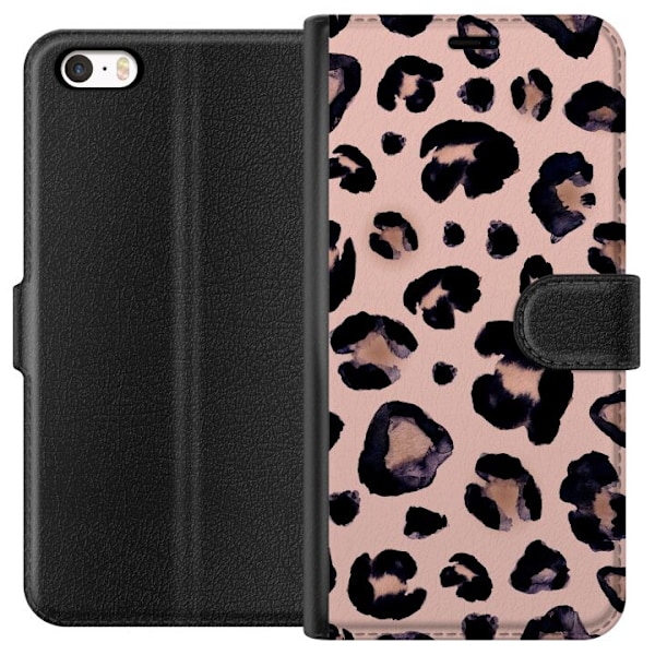 Apple iPhone 5 Tegnebogsetui Flot Leo