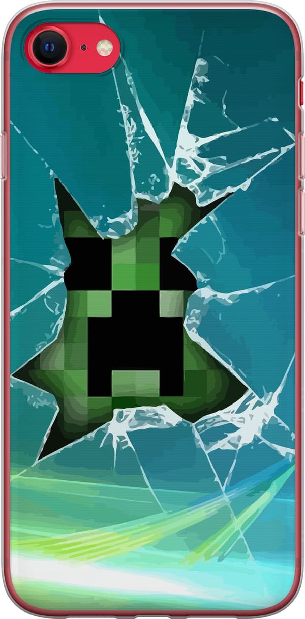 Kompatibel Mobilcover til Apple iPhone 7 MineCraft