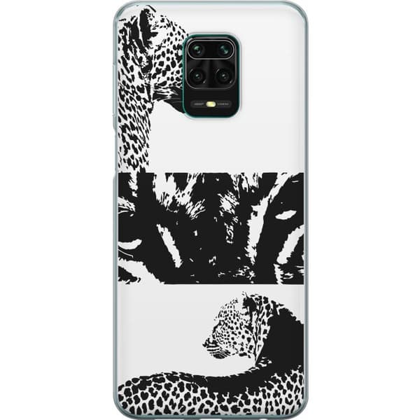 Kompatibel Mobilcover til Xiaomi Redmi Note 9 Pro Leopard Faces