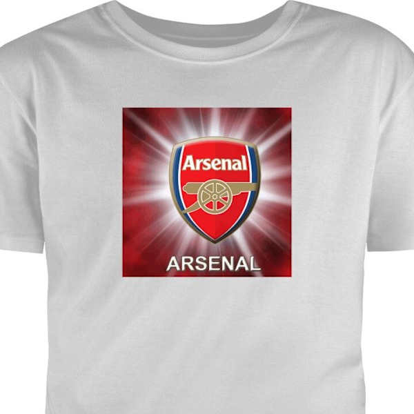 Børne T-shirt | Behagelig T-shirt til Børn Arsenal grå 7-8 År