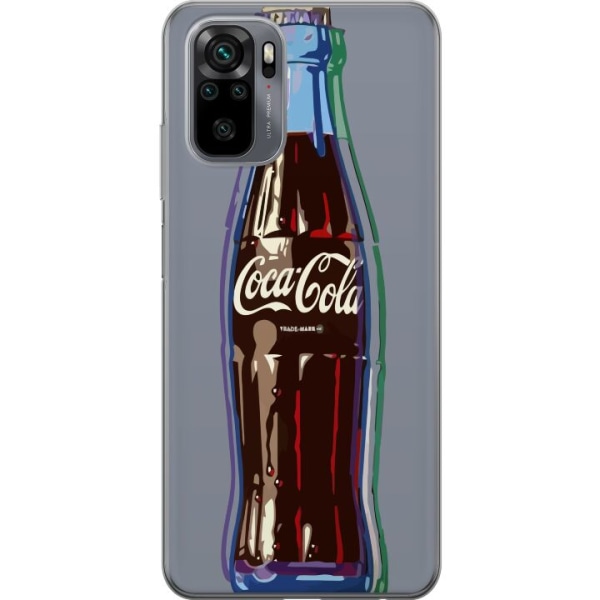 Xiaomi Redmi Note 10 Läpinäkyvä kuori Coca Cola