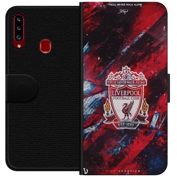 Kompatibelt Plånboksfodral till Samsung Galaxy A20s Liverpool