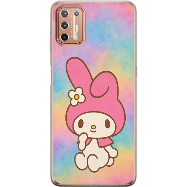 Motorola Moto G9 Plus Genomskinligt Skal Kawaii Sanrio My Melo