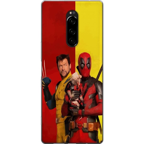 Sony Xperia 1 Gennemsigtig cover Deadpool & Wolverine