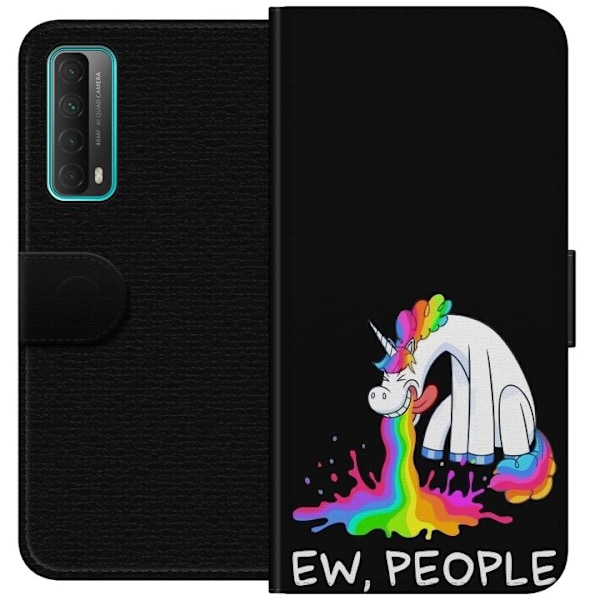 Huawei P smart 2021 Lompakkokotelo EW People Unicorn