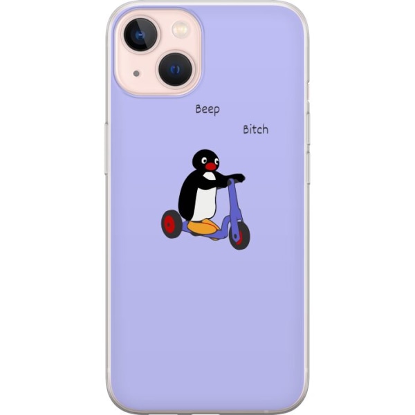 Apple iPhone 13 Gennemsigtig cover Beep Beep Pingvin