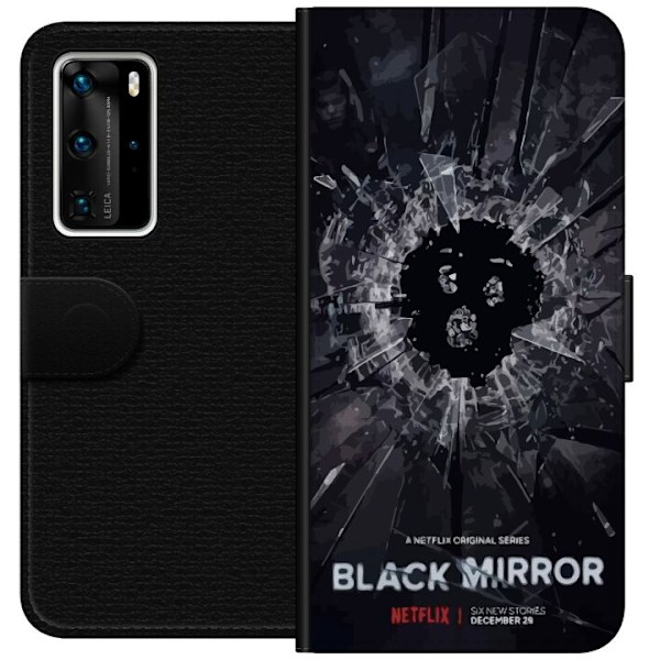 Huawei P40 Pro Lommeboketui Black Mirror Sci-Fi Netflix Serie