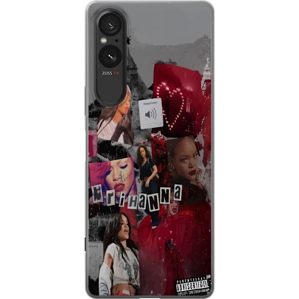 Sony Xperia 10 VI Genomskinligt Skal Rihanna – Iconic Fashio