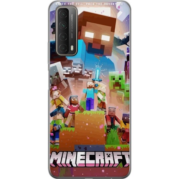 Huawei P smart 2021 Gjennomsiktig deksel Minecraft