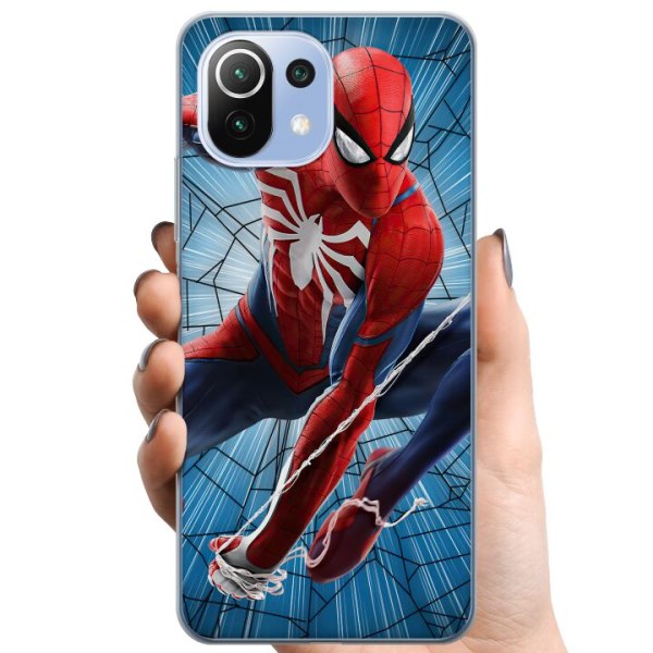 Xiaomi 11 Lite 5G NE TPU Mobilskal Spiderman