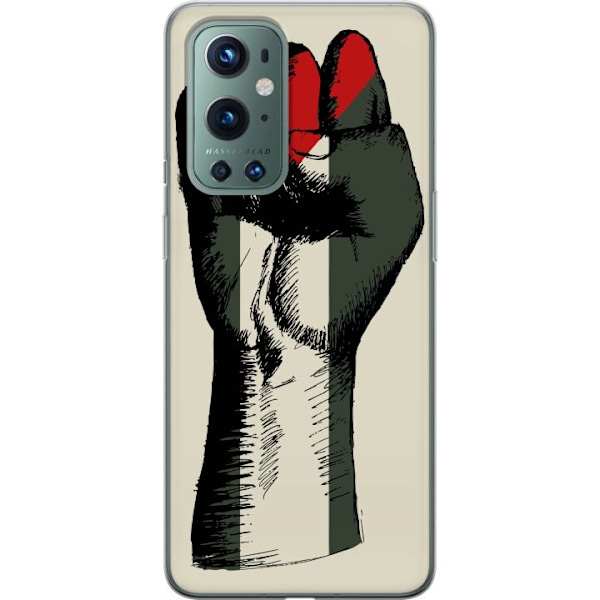 OnePlus 9 Pro Gennemsigtig cover Hånd bundet i Palæstinas fa