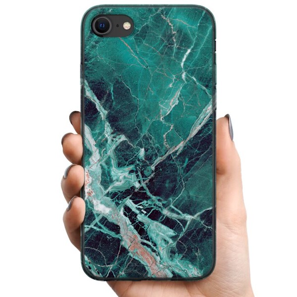 Apple iPhone 8 TPU Matkapuhelimen kuori Marmor