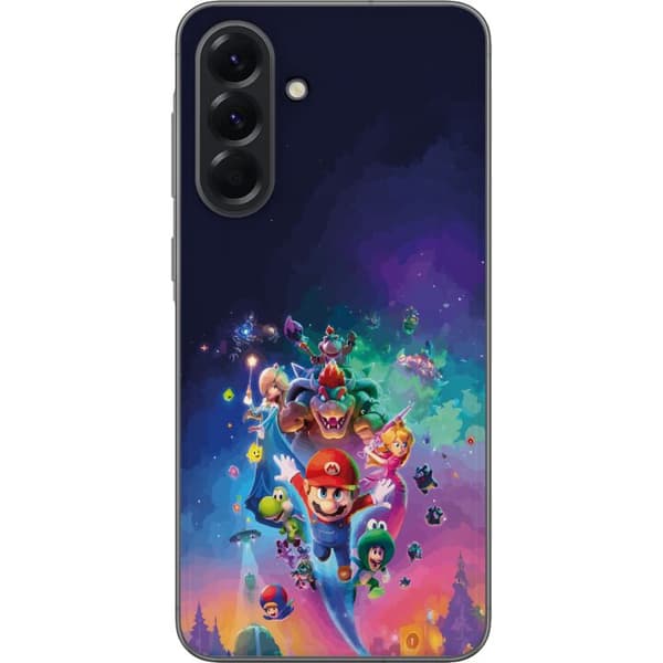 Kompatibelt Mobildeksel til Samsung Galaxy A56 GSuper Mario flerfarget