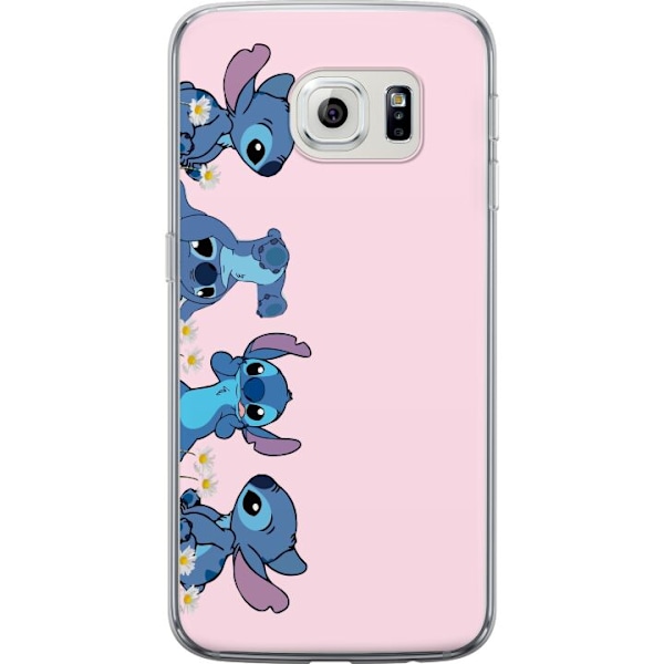 Samsung Galaxy S6 edge Genomskinligt Skal Stitch Skratt & Bus – Perfekt för Mobilskal eller Poster