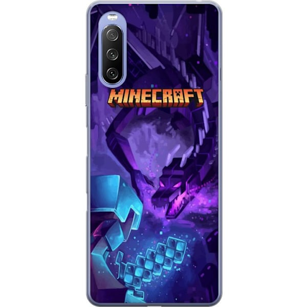 Sony Xperia 10 III Gennemsigtig cover Minecraft