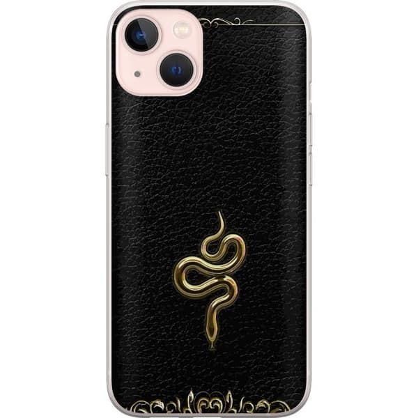 Kompatibel Mobilcover til Apple iPhone 13 Guld Slange