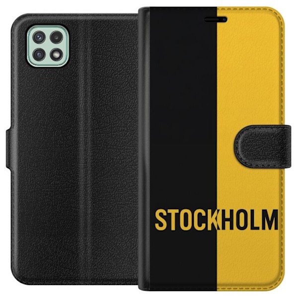 Samsung Galaxy A22 5G Lommeboketui Stockholm – fotball