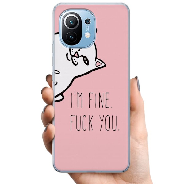 Xiaomi Mi 11 TPU Mobilcover Fin