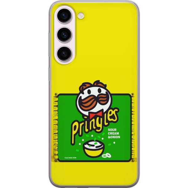 Kompatibelt Mobildeksel til Samsung Galaxy S23+ Pringles gul
