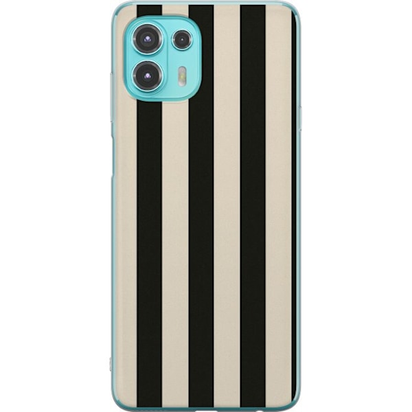 Motorola Edge 20 Lite Gennemsigtig cover Linje Flow