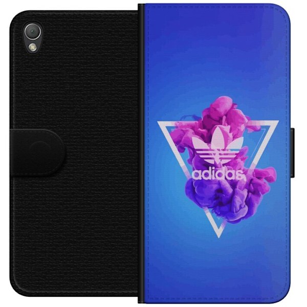 Sony Xperia Z3 Plånboksfodral Adidas-inspirerad blå design