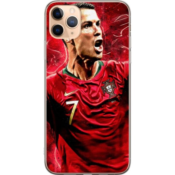 Apple iPhone 11 Pro Max Läpinäkyvä kuori Ronaldo