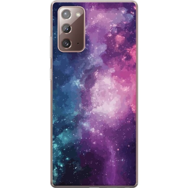 Samsung Galaxy Note20 Gjennomsiktig deksel Nebula