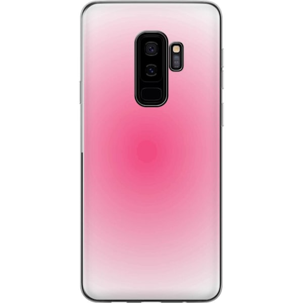 Samsung Galaxy S9+ Gennemsigtig cover Rosa Sky