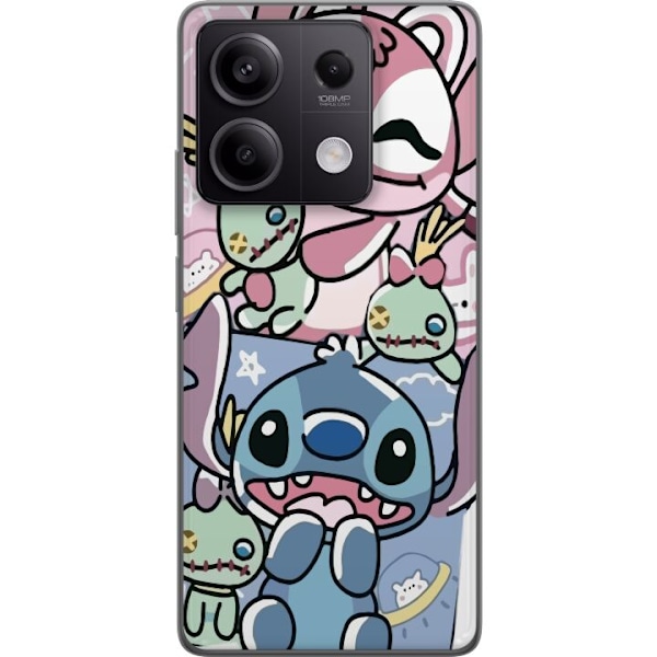 Xiaomi Redmi Note 13 Pro Läpinäkyvä kuori Ommel