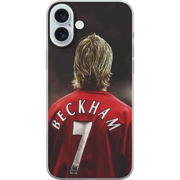 Apple iPhone 16 Plus Läpinäkyvä kuori David Beckham