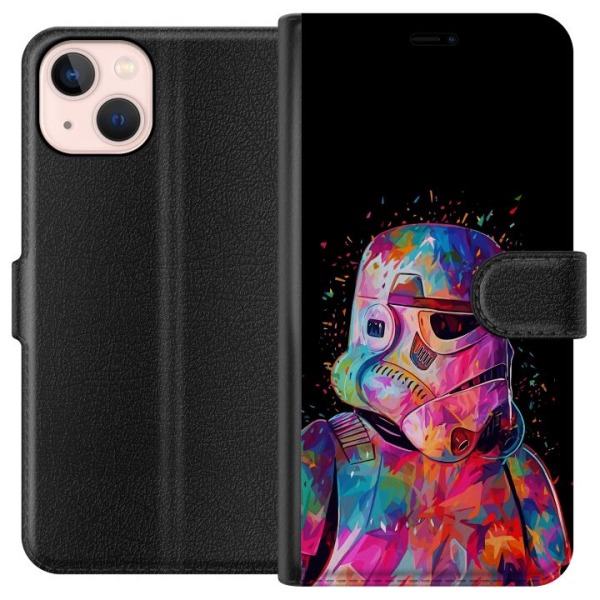 Apple iPhone 13 Tegnebogsetui Star Wars Stormtrooper