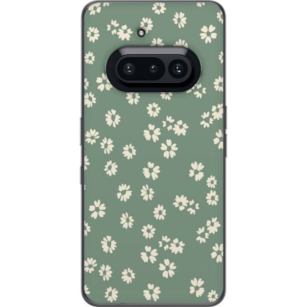 Nothing Phone (3a) Genomskinligt Skal Blomsterdröm – färgglatt blommönster
