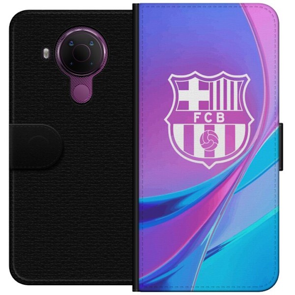 Nokia 5.4 Plånboksfodral FC Barcelona