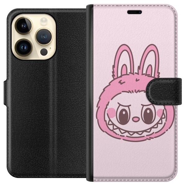 Apple iPhone 14 Pro Lompakkokotelo Labubu Eläinradan Bunny-versio