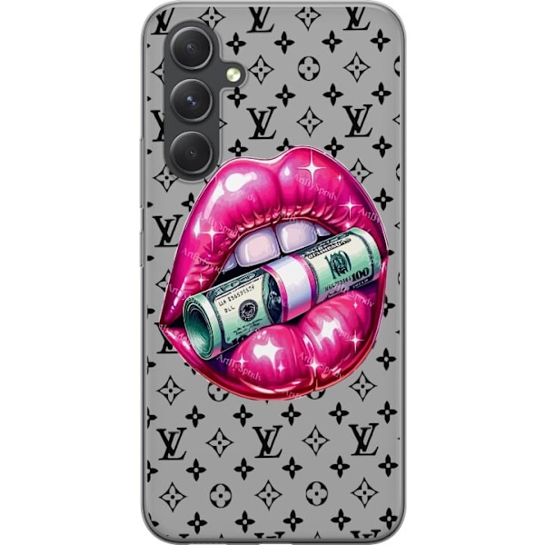 Samsung Galaxy S24 FE Gennemsigtig cover LV Money Lip