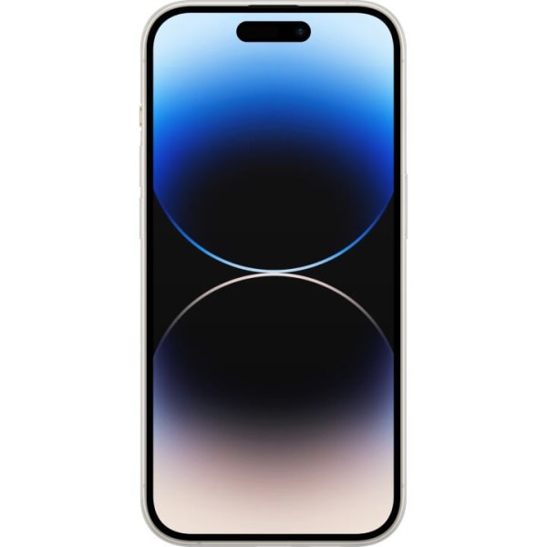 Apple iPhone 14 Pro Genomskinligt Skal Färgglada tassar