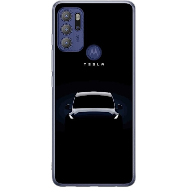 Motorola Moto G60S Läpinäkyvä kuori Tesla