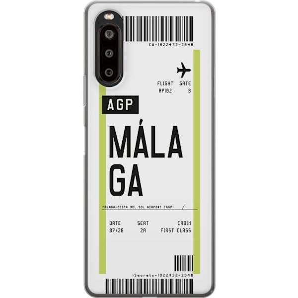 Sony Xperia 10 II Genomskinligt Skal Malaga