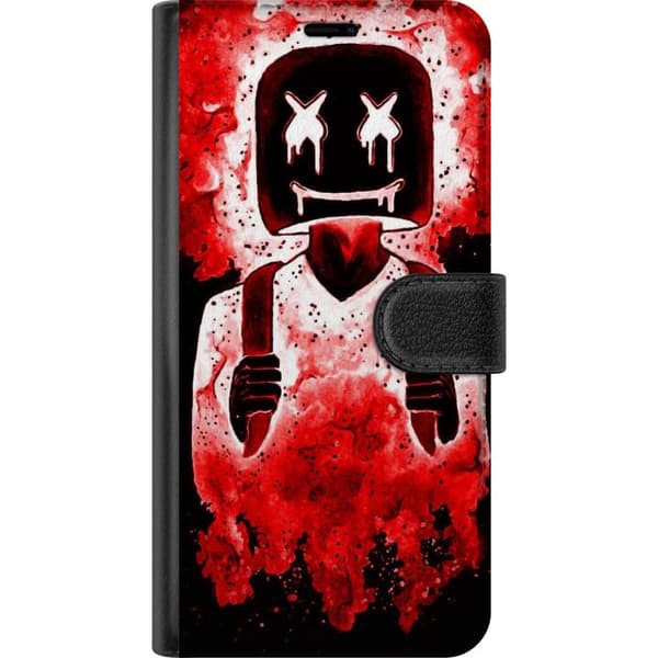 Kompatibelt Plånboksfodral till Samsung Galaxy A40 Fortnite Marshmello