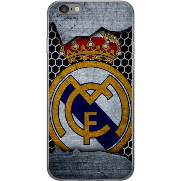Apple iPhone 6s Genomskinligt Skal Real Madrid
