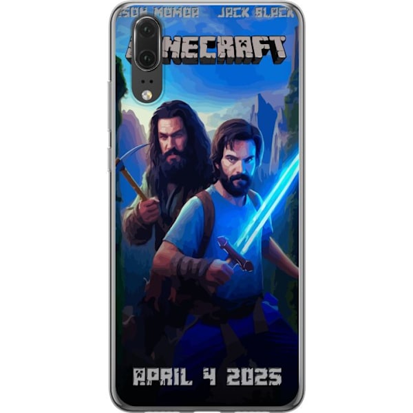 Huawei P20 Läpinäkyvä kuori Minecraft-elokuva