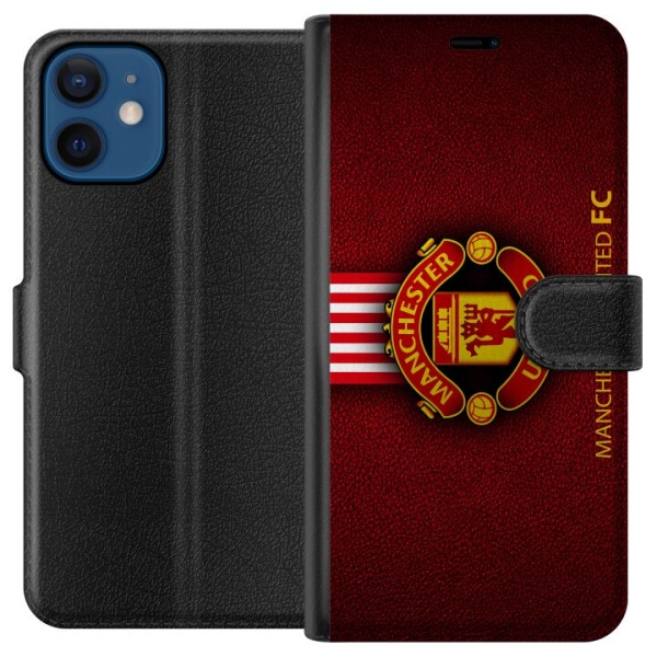 Apple iPhone 12  Lompakkokotelo Manchester United FC