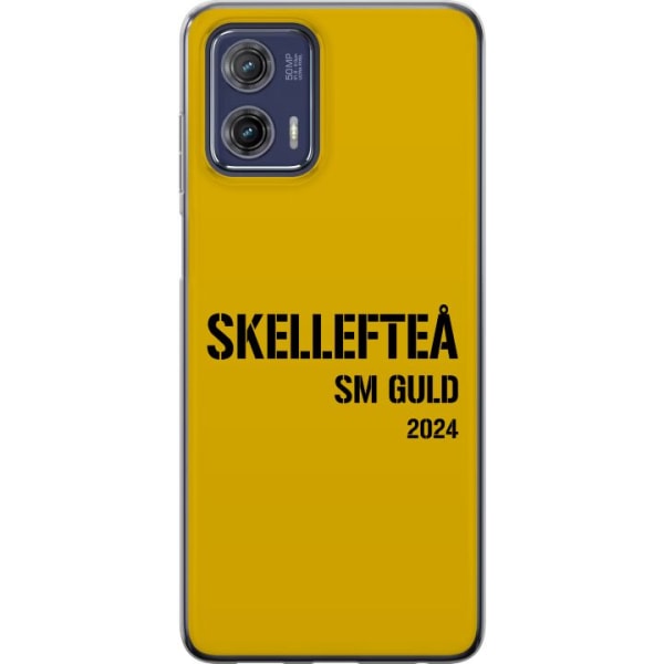 Motorola Moto G73 Gennemsigtig cover Skellefteå SM GULD