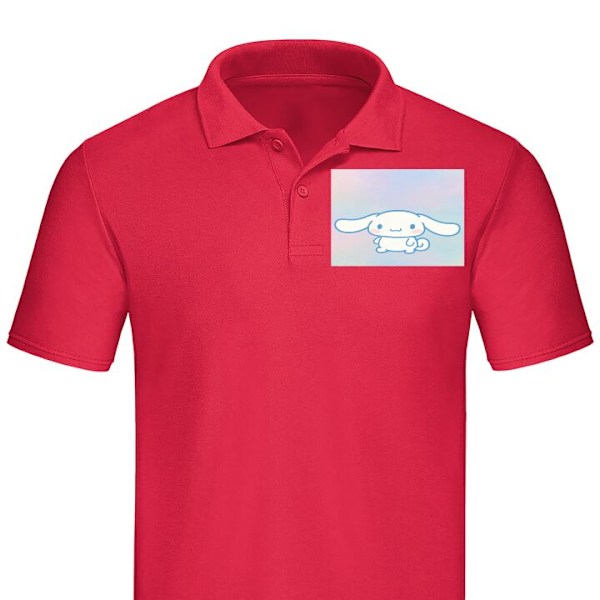 Poloshirt til Voksen | Elegant Poloshirt Festivalen Kaj Bara B Rød Lille