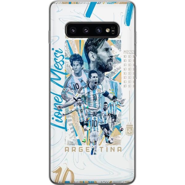 Kompatibelt Mobildeksel til Samsung Galaxy S10 Lionel Messi