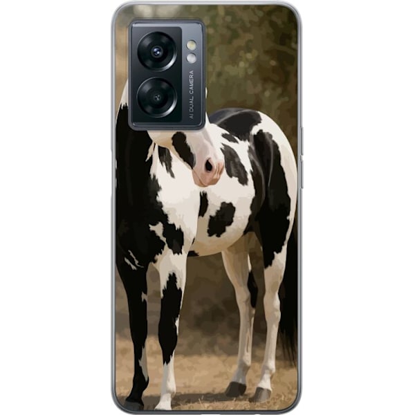 OnePlus Nord N300 Läpinäkyvä kuori Kaunis Hevonen - elegant