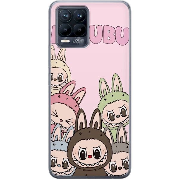 Realme 8 Läpinäkyvä kuori Labubu Classics