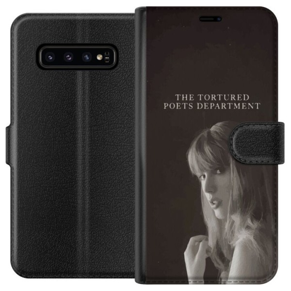 Samsung Galaxy S10 Lompakkokotelo Taylor Swift